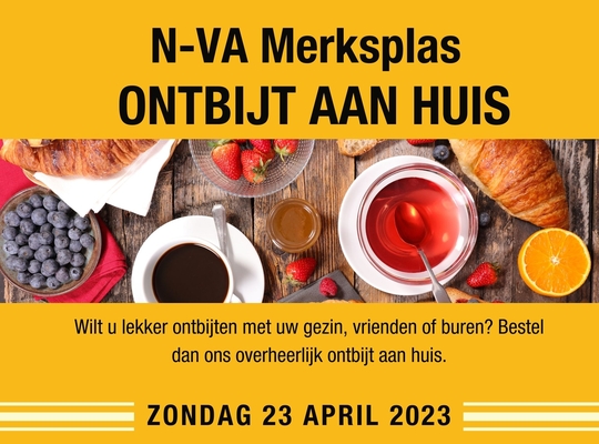 Ontbijt aan huis N-VA Merksplas