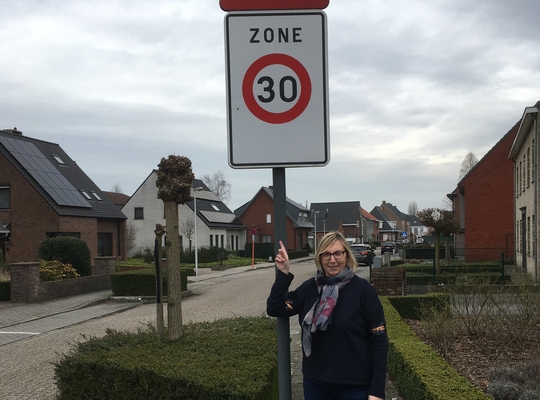 Tine van der Vloet veiligheid zone 30 Merksplas