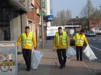 in actie